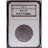 Image 3 : 1723 2PENCE Rosa Americana Twopence MS61 Brown NGC. Ex 