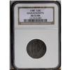 Image 1 : 1787 1/2 C Massachusetts Half Cent AU53 NGC. Ryder 2-A 