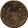 Image 2 : 1788 1/2 C Massachusetts Half Cent AU55 PCGS. Ryder 1- 