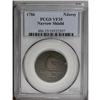 1786 COPPER New Jersey Copper, Narrow Shield VF35 PCGS 