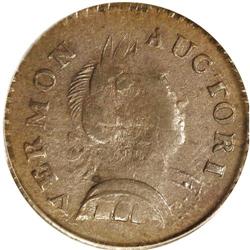 1788 COPPER Vermont Copper, Bust Right AU50 PCGS. RR-1 