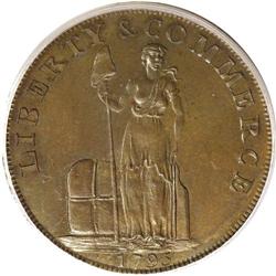 1795 Cent Talbot, Allum & Lee Cent PR65 Brown PCGS. Br 