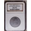 Image 3 : 1791 1C Washington Large Eagle Cent MS64 Brown NGC. Ba 