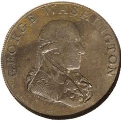 1795 1/2P Washington Liberty & Security Halfpenny, BIR 