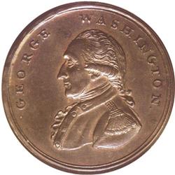 Undated PENNY Washington Liberty & Security Penny MS63 