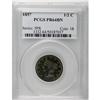 Image 3 : 1857 1/2 C PR64 Brown PCGS. C-1, B-2, R.4. The letters 