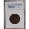 Image 3 : 1793 1C Wreath Cent--Vine and Bars, Damaged--ANACS. Fi 