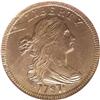 Image 1 : 1797 1C Reverse of 1797, Stems MS62 Brown NGC. S-135, 