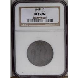 1803 1C Small Date, Small Fraction XF45 NGC. S-256, B- 