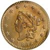Image 1 : 1816 1C MS65 Red and Brown NGC. N-2, Intermediate Die 