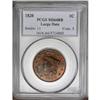Image 1 : 1820 1C Large Date MS64 Red and Brown PCGS. N-13, R.1. 