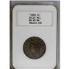 Image 1 : 1839 1C Silly Head MS63 Brown NGC. N-9, R.2. The forel 