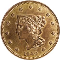 1840 1C PR63 Red and Brown PCGS. N-2, High R.6 as a pr 