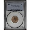 Image 1 : 1868 1C MS65 Red and Brown PCGS. The copper-red and pi 