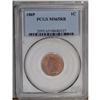 Image 1 : 1869 1C MS65 Red and Brown PCGS. A magenta and orange 