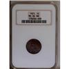 Image 1 : 1871 1C MS64 Brown NGC. This lustrous and needle-sharp 