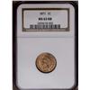 Image 3 : 1871 1C MS65 Red and Brown NGC. Other than the famous 