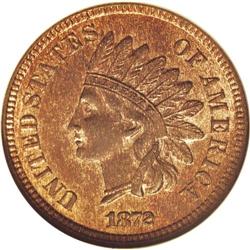 1872 1C MS66 Red and Brown NGC. The 1872 is a well kno 