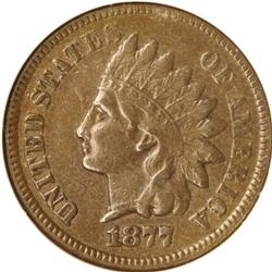 1877 1C XF45 NGC. The key date in this popular series. 