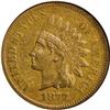 Image 1 : 1877 1C AU55 ANACS. A charming golden-brown example. C 