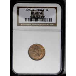 1909-S 1C MS65 Red and Brown NGC. A beautiful Gem exam 