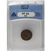 Image 3 : 1877 1C PR62 Red and Brown ANACS. This exquisitely def 
