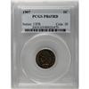 Image 1 : 1907 1C PR65 Red PCGS. Bright gold color, with blushes 