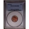Image 1 : 1912-D 1C MS63 Red PCGS. A dusky orange-gold example o 