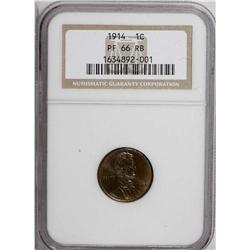 1914 1C PR66 Red and Brown NGC. More brown than red, t 
