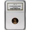 1937 1C PR64 Deep Cameo NGC. Exceedingly sharp contras 