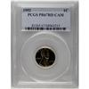 Image 3 : 1952 1C PR67 Cameo PCGS. This cherry-red Superb Gem bo 