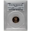 Image 3 : 1990-S 1C No S PR67 Deep Cameo PCGS. In 1990, a small 