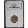 Image 1 : 1871 2C MS65 Red and Brown NGC. The mellow orange-brow 