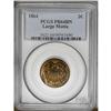 Image 1 : 1864 2C Large Motto PR64 Brown PCGS. Fully struck thro 