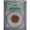 Image 1 : 1867 2C PR65 Red and Brown PCGS. The obverse is almost 