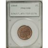 Image 1 : 1868 2C PR65 Red and Brown PCGS. The original red colo 