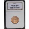 Image 1 : 1870 2C PR66 Cameo NGC. Only four cameo proofs appear 