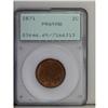 Image 1 : 1871 2C PR65 Red and Brown PCGS.From The Antigo Collec 
