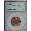 Image 1 : 1872 2C PR64 Red and Brown PCGS.From The Antigo Collec 