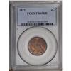 Image 1 : 1872 2C PR65 Red and Brown PCGS. Quite reflective for 