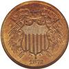 Image 1 : 1872 2C PR66 Red and Brown NGC. Two cent production fe 