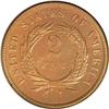 Image 2 : 1873 2C OPEN 3 PR65 Red and Brown PCGS.From The Antigo 
