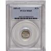 Image 3 : 1851-O 3CS MS65 PCGS. The 1851-O three cent silver has 