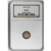 1870 3CS PR65 NGC. Sharply struck with gorgeous golden 