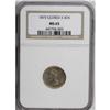 1873 3CN Closed 3 MS65 NGC. The less common variety, w 