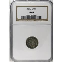 1870 3CN PR65 NGC. A patch of rose has blossomed on Li 