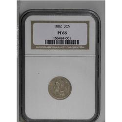 1882 3CN PR66 NGC. This proof''s surfaces are covered 