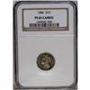 Image 1 : 1888 3CN PR65 Cameo NGC. Light gold fields contrast we 