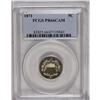 Image 3 : 1871 5C PR66 Cameo PCGS. The business strike mintage o 