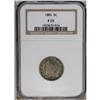 Image 1 : 1885 5C Fine 15 NGC. The 1885 is the rarest date of th 